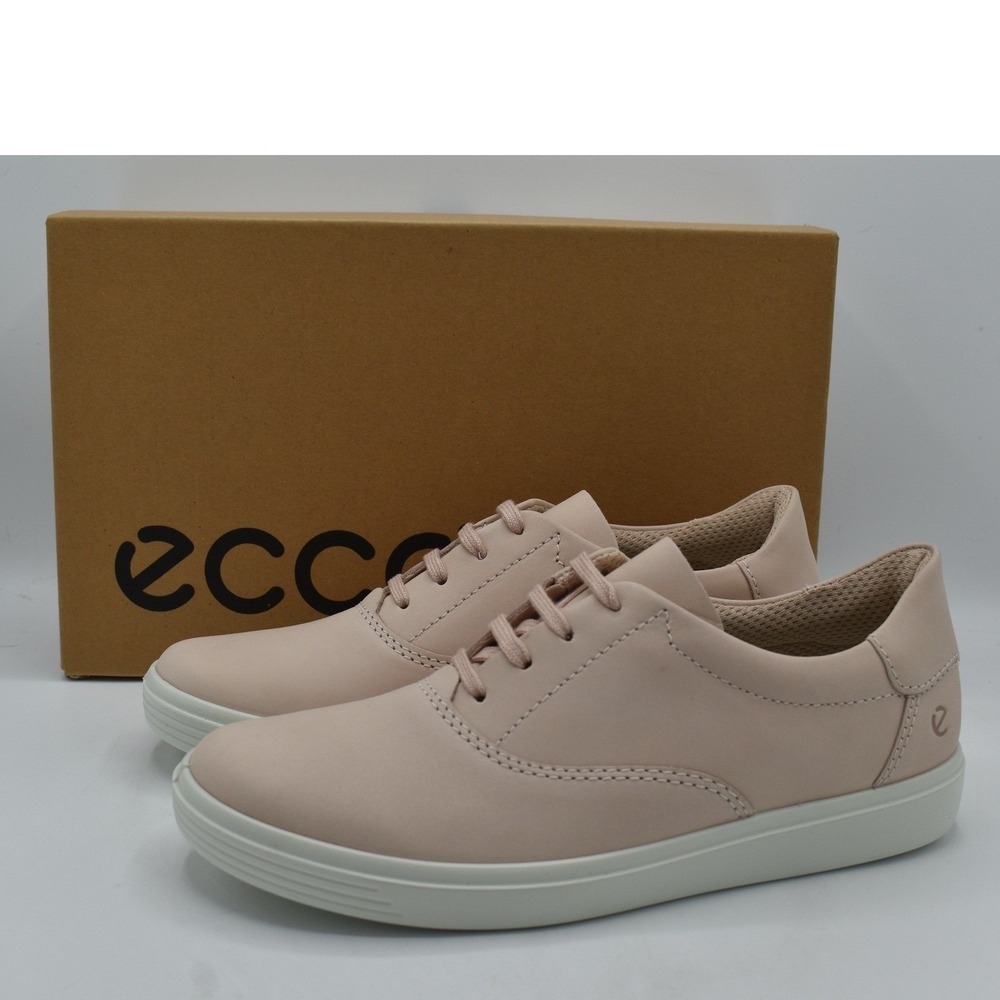 ECCO Classic Sneaker Women EU 39 US 8-8.5 Rose Dust Leather Low Cut NWB